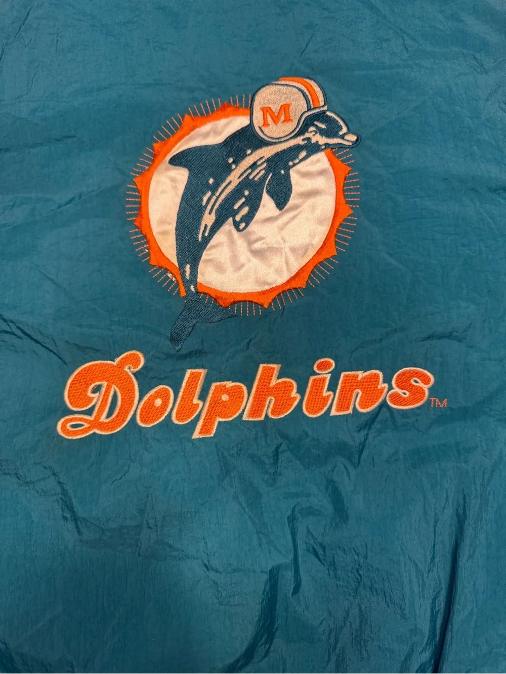 Vintage Miami Dolphins Stadium Apparel Youth Large Jacket